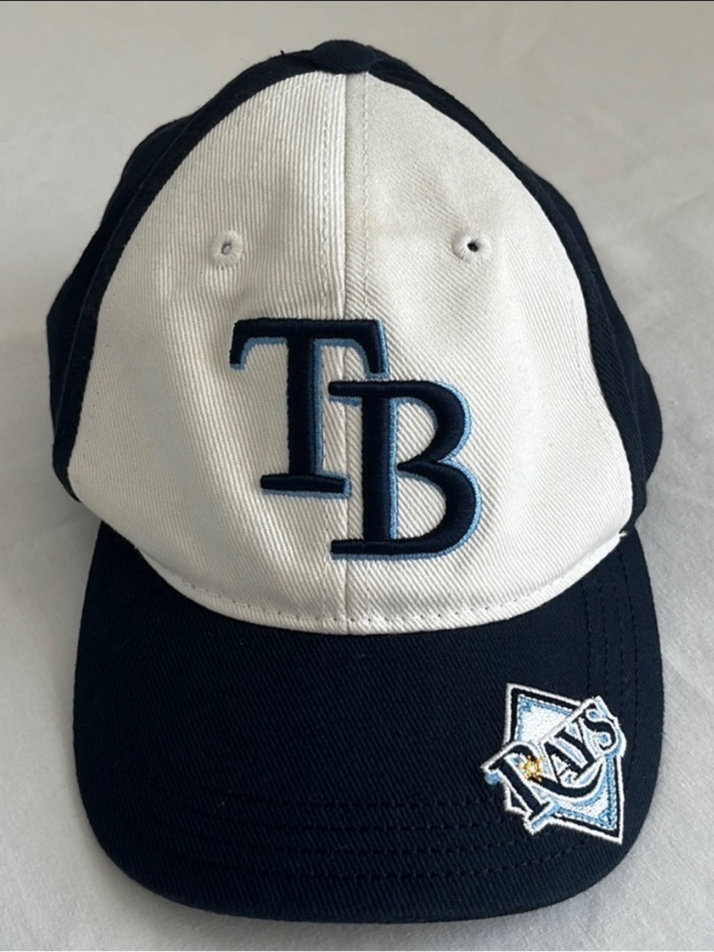 Tampa Bay Rays Youth Baseball Cap, Embroidered, Adjustable MLB